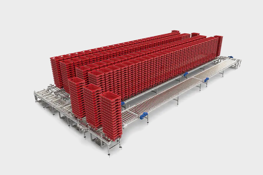 周转箱自动洗濯系统